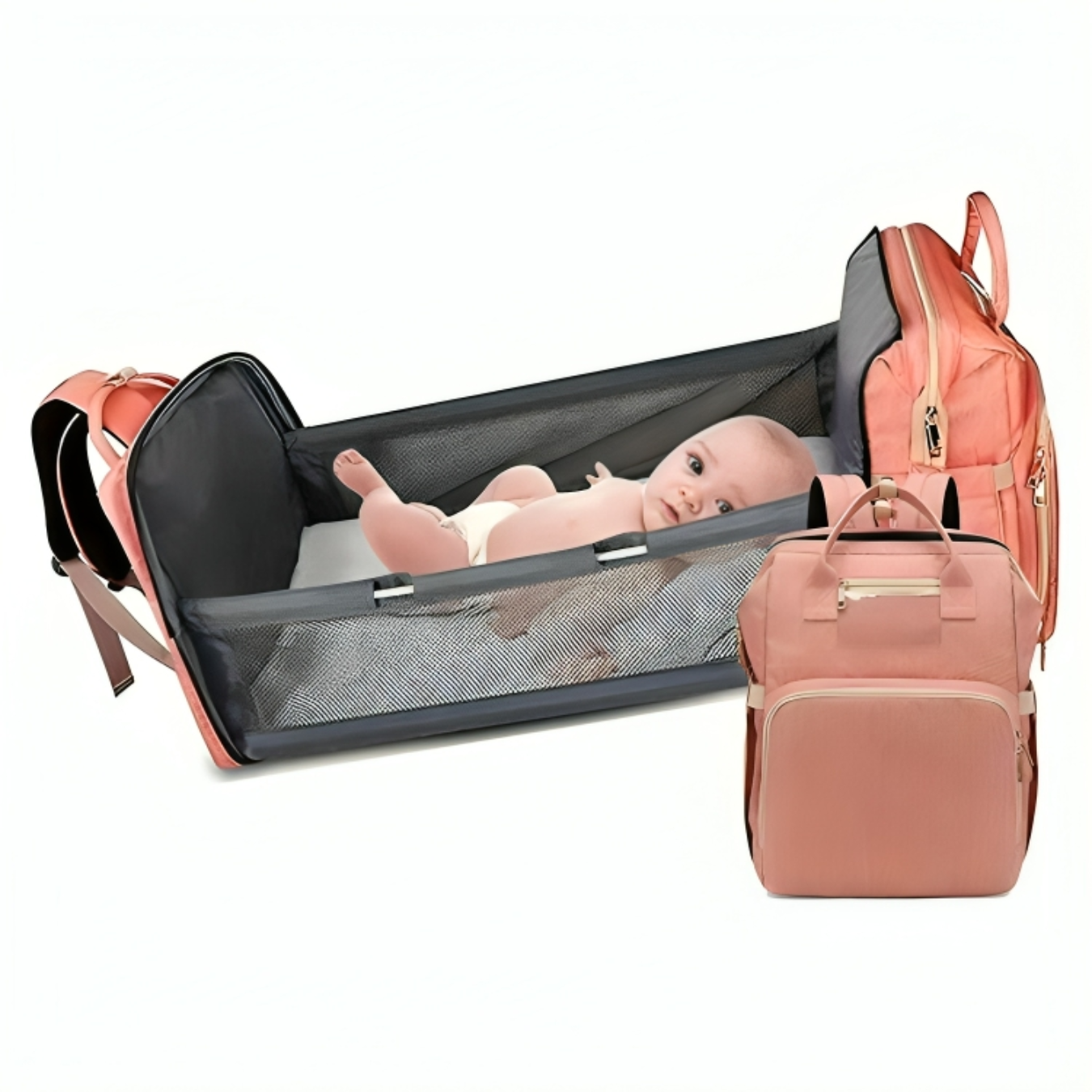 TODSNEST Diaper Backpack (PINK)